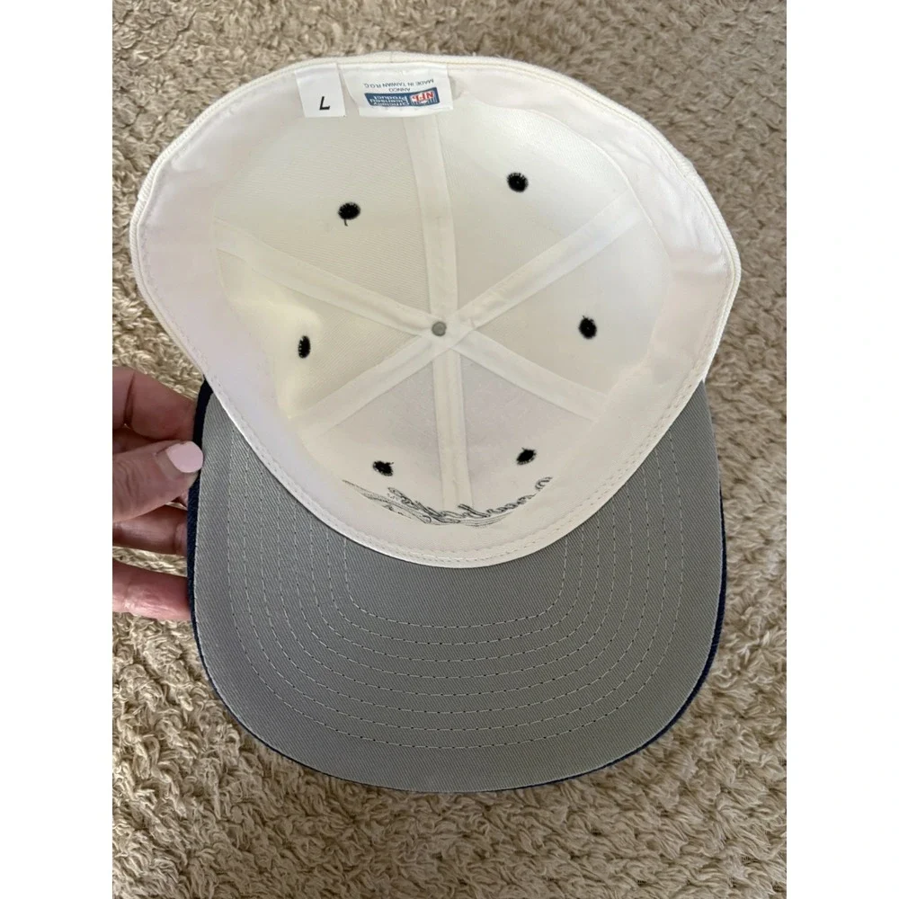 Vintage 1990s Dallas Cowboys Hat Cap ANNCO Script Fitted Size 7 Brand New